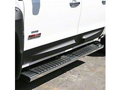 Air Design Door Rocker Panels; Satin Black (16-18 Sierra 1500 Crew Cab)