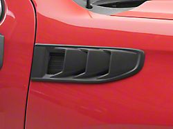 Air Design Fender Vents; Satin Black (19-24 Sierra 1500)