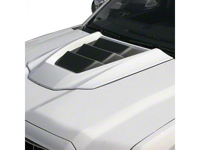 Air Design Hood Scoop; Satin Black (16-18 Sierra 1500)