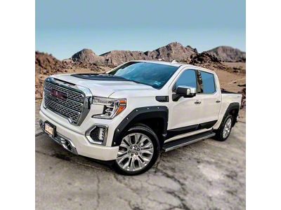 Air Design Off-Road Styling Kit with Fender Vents; Satin Black (19-24 Sierra 1500 Crew Cab w/ 5.80-Foot Short Box)