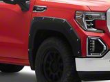 Air Design Super Bolt Fender Flares; Satin Black (19-26 Sierra 1500 w/ 5.80-Foot Short Box)