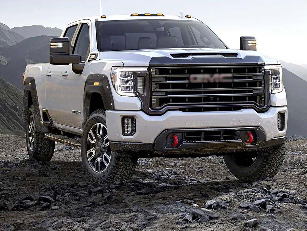 Air Design Sierra 2500 Super Bolt Fender Flares; Unpainted GM41D06PR