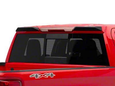 Air Design Cab Winglet; Satin Black (19-23 Silverado 1500)