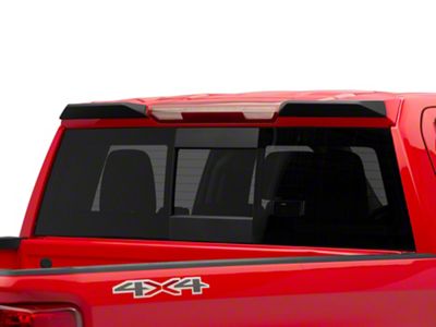 Air Design Cab Winglet; Satin Black (19-24 Silverado 1500)