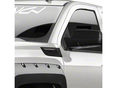 Air Design Fender Vents; Satin Black (14-18 Silverado 1500)