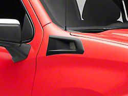 Air Design Fender Vents; Satin Black (19-25 Silverado 1500)