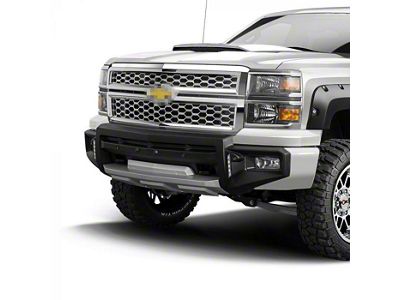 Air Design Front Bumper Guard with DRL; Unpainted (14-15 Silverado 1500)
