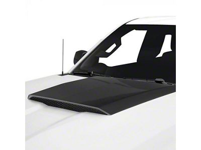 Air Design Hood Scoop; Satin Black (14-15 Silverado 1500)