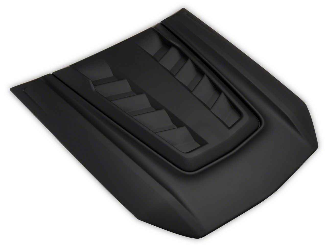 Air Design Silverado 1500 Hood Scoop; Satin Black GM39A01 (1924