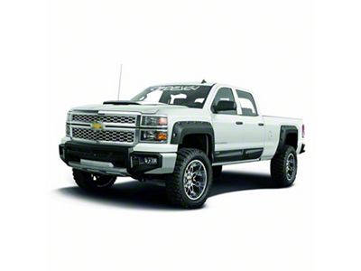 Air Design Off-Road Styling Kit; Satin Black (14-15 Silverado 1500 Crew Cab w/ 6.50-Foot Standard Box)