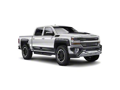 Air Design Off-Road Styling Kit; Satin Black (16-18 Silverado 1500 Crew Cab w/ 5.80-Foot Short Box)