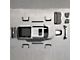 Air Design Off-Road Styling Kit with Fender Vents; Satin Black (16-18 Silverado 1500 Crew Cab w/ 6.50-Foot Standard Box)