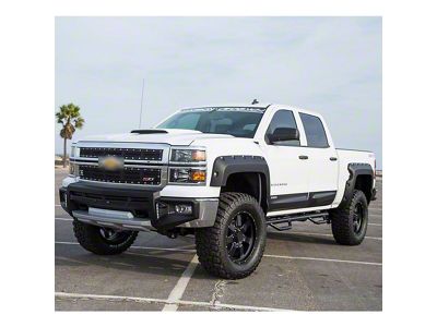 Air Design Off-Road Styling Kit with Fender Vents; Satin Black (14-15 Silverado 1500 Crew Cab w/ 5.80-Foot Short Box)