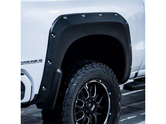 Air Design Super Bolt Fender Flares; Unpainted (19-21 Silverado 1500 w/ 5.80-Foot Short Box; 2022 Silverado 1500 LTD w/ 5.80-Foot Short Box)