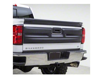 Air Design Tailgate Applique; Satin Black (14-18 Silverado 1500)