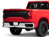 Air Design Tailgate Applique; Satin Black (19-25 Silverado 1500)