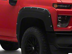 Air Design Super Bolt Fender Flares; Satin Black (20-26 Silverado 3500 HD)
