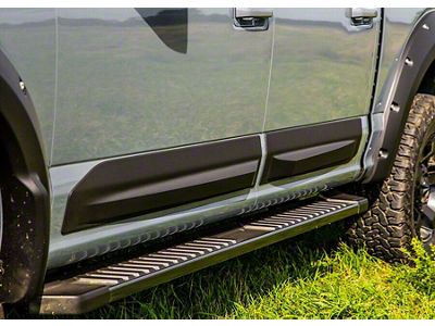 Air Design Door Rocker Panels; Unpainted (17-22 F-250 Super Duty SuperCrew)