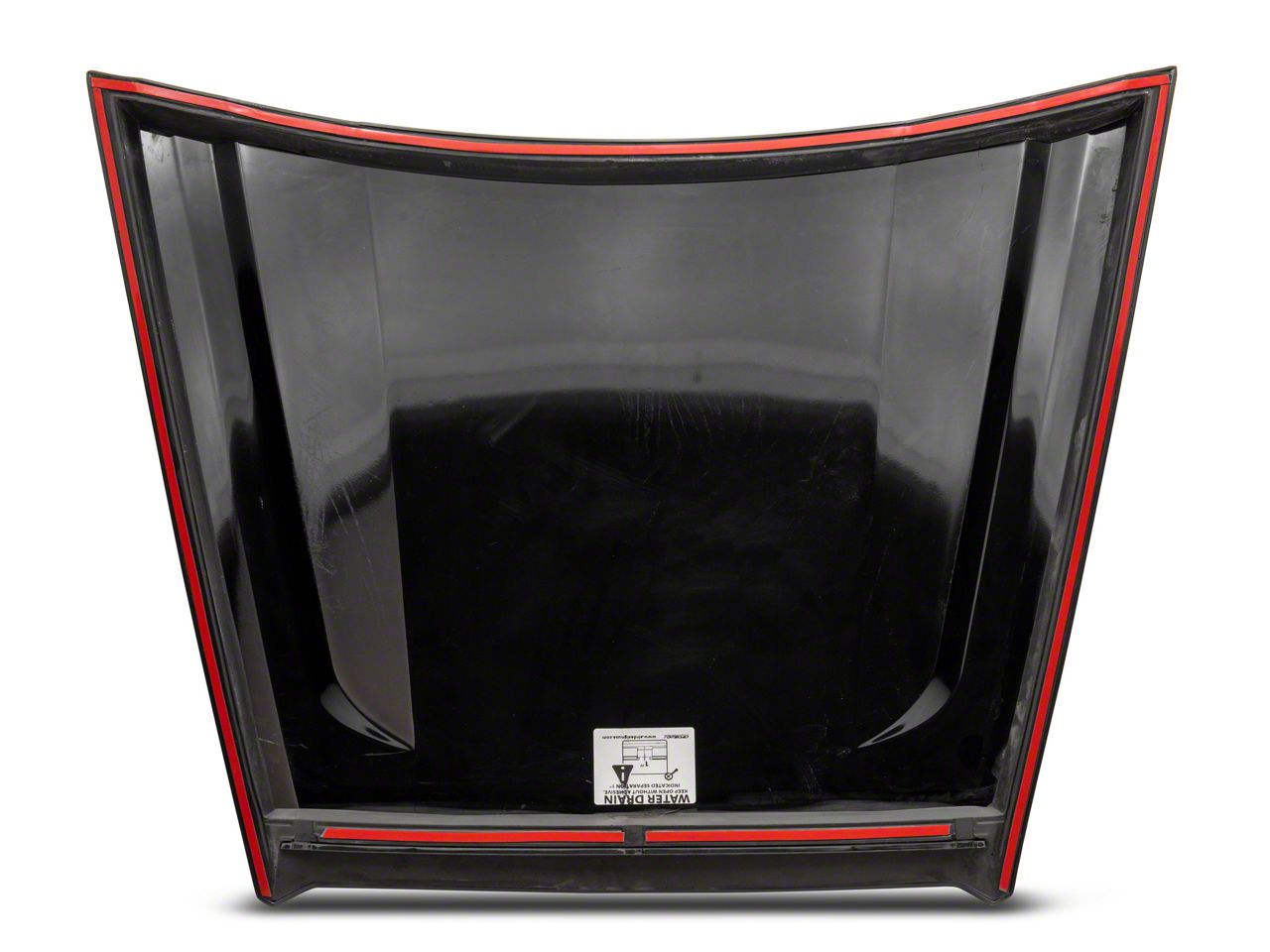 Air Design F250 Super Duty Hood Scoop; Satin Black FO23A01 (1722 F