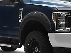 Air Design Super Bolt Fender Flares; Satin Black (17-22 F-250 Super Duty)