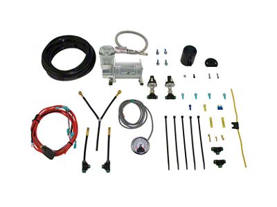 Air Lift LoadController Dual Path On-Board Air Compressor System with Heavy Duty Compressor (Universal; Some Adaptation May Be Required)