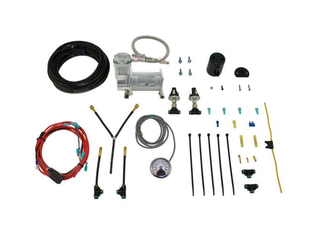 Air Lift LoadController Dual Path On-Board Air Compressor System with Heavy Duty Compressor (Universal; Some Adaptation May Be Required)