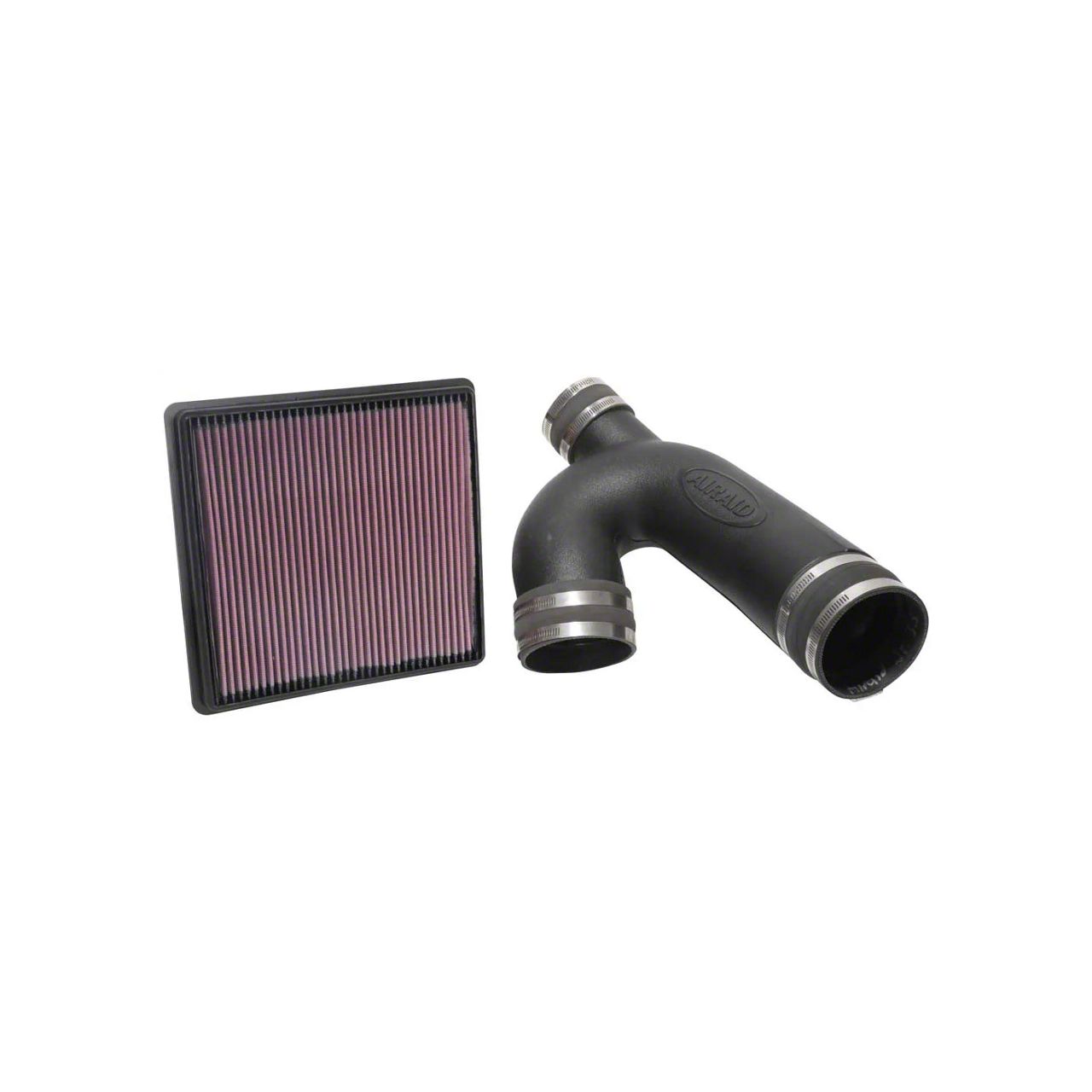 Airaid Junior Intake Tube Kit with Red SynthaFlow Oiled Filter (18-20 3.5L EcoBoost F-150, Excluding Raptor)