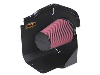Airaid QuickFit Air Dam with Red SynthaFlow Oiled Filter (07-08 5.3L Yukon)