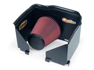 Airaid QuickFit Air Dam with Red SynthaFlow Oiled Filter (03-05 5.7L RAM 2500)