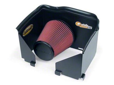 Airaid QuickFit Air Dam with Red SynthaMax Dry Filter (03-05 5.7L RAM 2500)