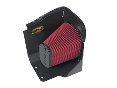 Airaid QuickFit Air Dam with Red SynthaMax Dry Filter (2009 6.0L Yukon)