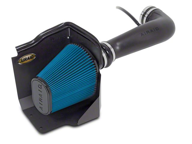 Airaid Cold Air Dam Intake with Blue SynthaMax Dry Filter (09-10 6.0L Hybrid Silverado 1500 w/ Electric Cooling Fan)