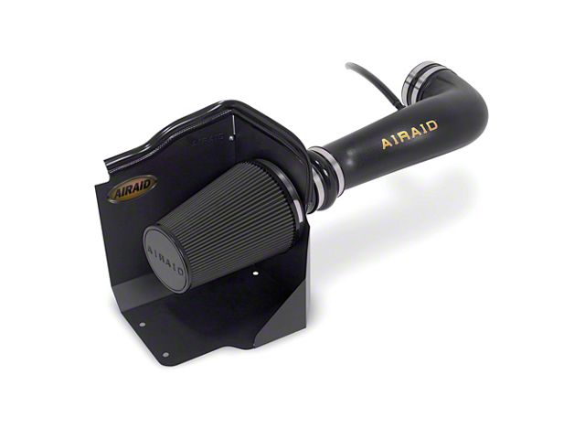 Airaid Cold Air Dam Intake with Black SynthaMax Dry Filter (07-08 4.8L Sierra 1500 w/ Electric Cooling Fan)