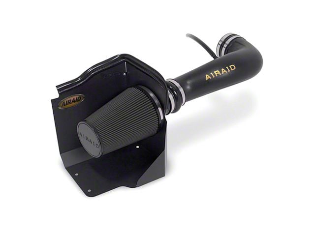 Airaid Cold Air Dam Intake with Black SynthaMax Dry Filter (07-08 5.3L Sierra 1500 w/ Electric Cooling Fan)