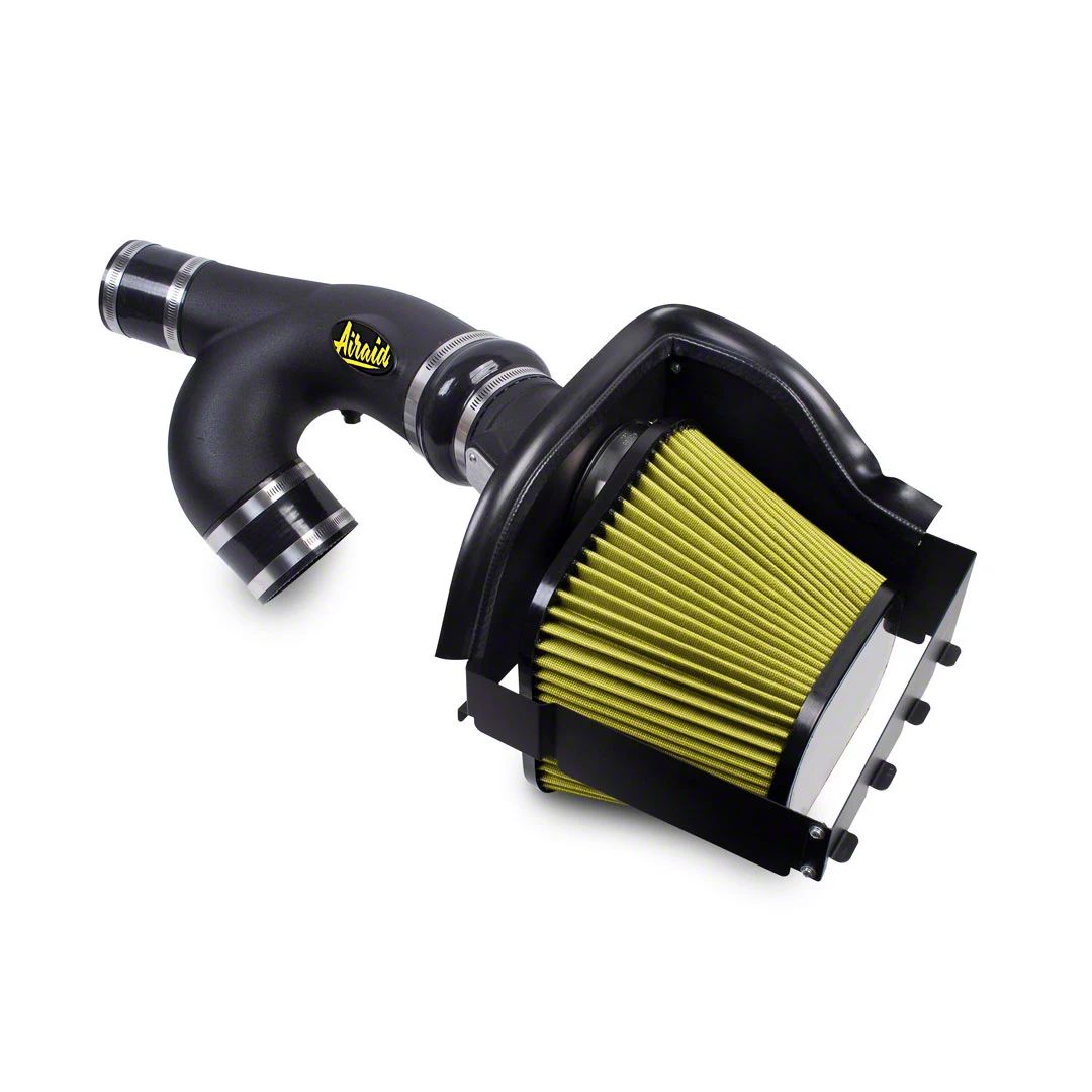 Airaid Cold Air Dam Intake with Yellow SynthaFlow Oiled Filter (11-14 3.5L EcoBoost F-150)