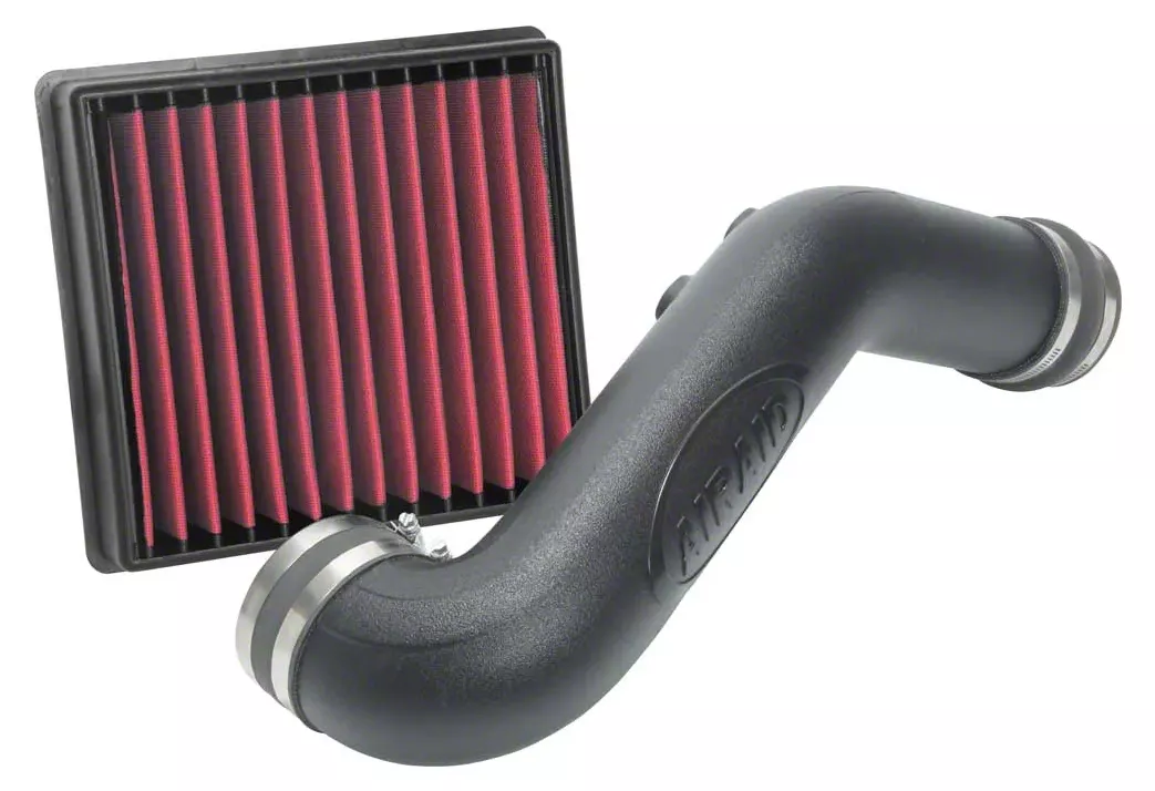 Airaid Junior Intake Tube Kit with Red SynthaMax Dry Filter (18-20 5.0L F-150)