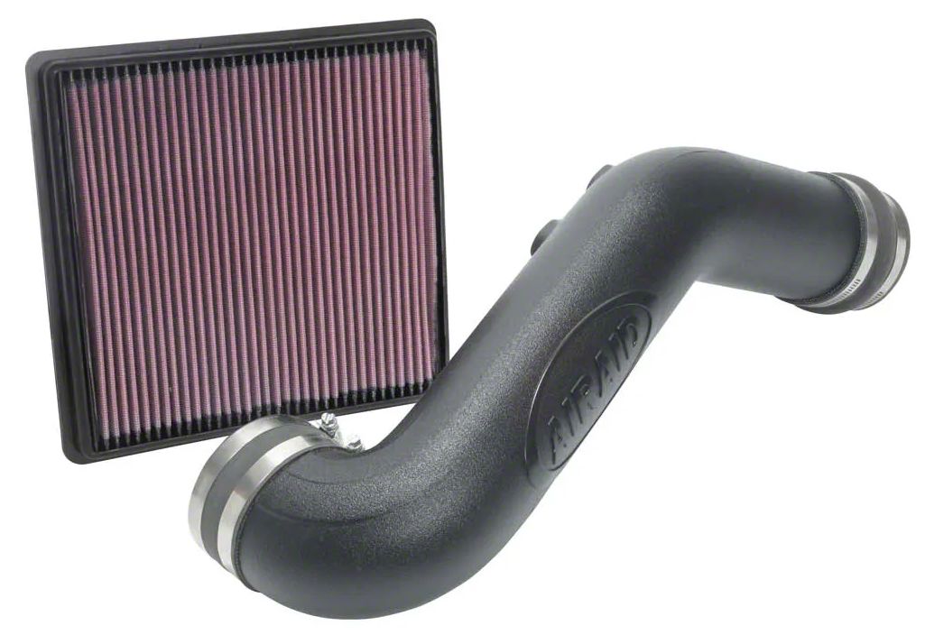 Airaid Junior Intake Tube Kit with Red SynthaFlow Oiled Filter (18-20 5.0L F-150)