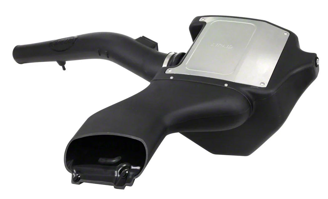 Airaid MXP Series Cold Air Intake with Yellow SynthaFlow Oiled Filter (18-20 3.0L Powerstroke F-150)