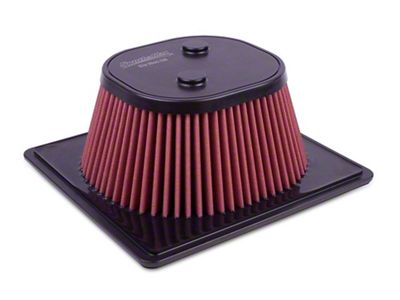 Airaid Direct Fit Replacement Air Filter; Red SynthaMax Dry Filter (11-16 6.2L F-350 Super Duty)
