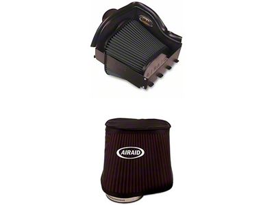 Airaid QuickFit Air Dam with Black SynthaMax Dry Filter (11-16 6.2L F-350 Super Duty)
