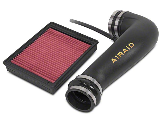 Airaid Junior Intake Tube Kit with Red SynthaMax Dry Filter (07-13 4.8L Silverado 1500 w/ Electric Cooling Fan)