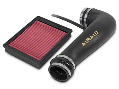 Airaid Junior Intake Tube Kit with Red SynthaFlow Oiled Filter (07-09 6.0L Silverado 1500 w/ Electric Cooling Fan, Excluding Hybrid)