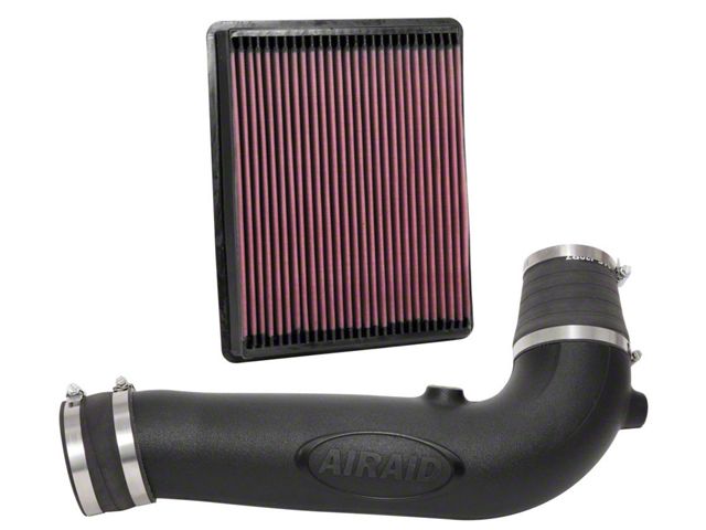 Airaid Junior Intake Tube Kit with Red SynthaFlow Oiled Filter (17-18 4.3L Sierra 1500)