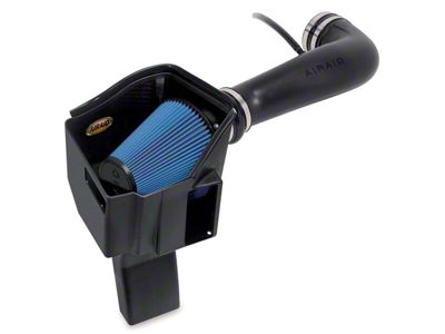 Airaid MXP Series Cold Air Intake with Blue SynthaMax Dry Filter (09-10 6.0L Hybrid Sierra 1500 w/ Electric Cooling Fan)