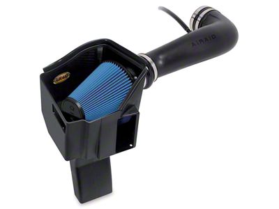 Airaid MXP Series Cold Air Intake with Blue SynthaMax Dry Filter (09-10 6.0L Hybrid Silverado 1500 w/ Electric Cooling Fan)
