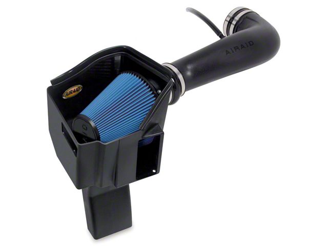 Airaid MXP Series Cold Air Intake with Blue SynthaMax Dry Filter (09-13 6.2L Silverado 1500 w/ Electric Cooling Fan)