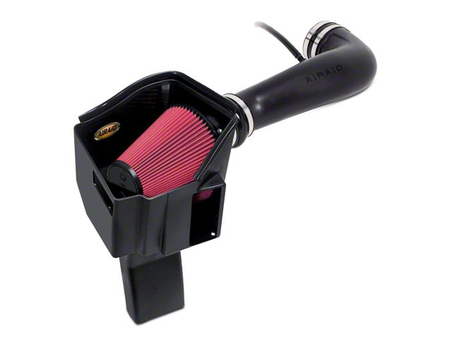 Airaid MXP Series Cold Air Intake with Red SynthaMax Dry Filter (09-10 6.0L Hybrid Silverado 1500 w/ Electric Cooling Fan)