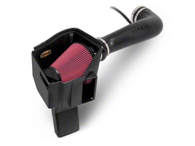 Airaid MXP Series Cold Air Intake with Red SynthaFlow Oiled Filter (09-10 6.0L Hybrid Sierra 1500 w/ Electric Cooling Fan)