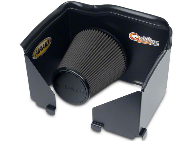 Airaid QuickFit Air Dam with Black SynthaMax Dry Filter (02-05 3.7L RAM 1500)