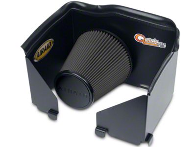 Airaid QuickFit Air Dam with Black SynthaMax Dry Filter (02-05 4.7L RAM 1500)